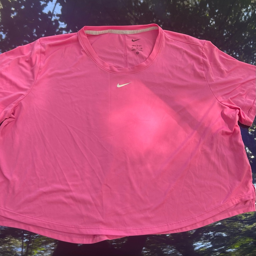 Nike Dri-Fit Pink Crop Top